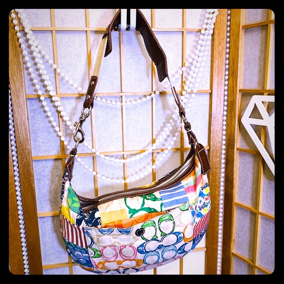 Coach Handbags - COACH SHOULDER BAG